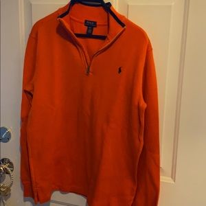 3/4 zip Polo pull over